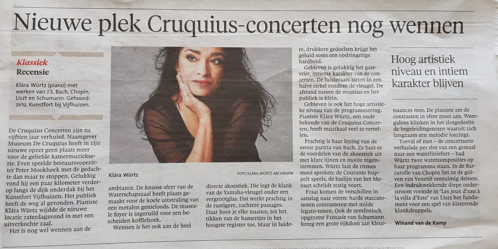 recensie 21 december 2019 Haarlems Dagblad