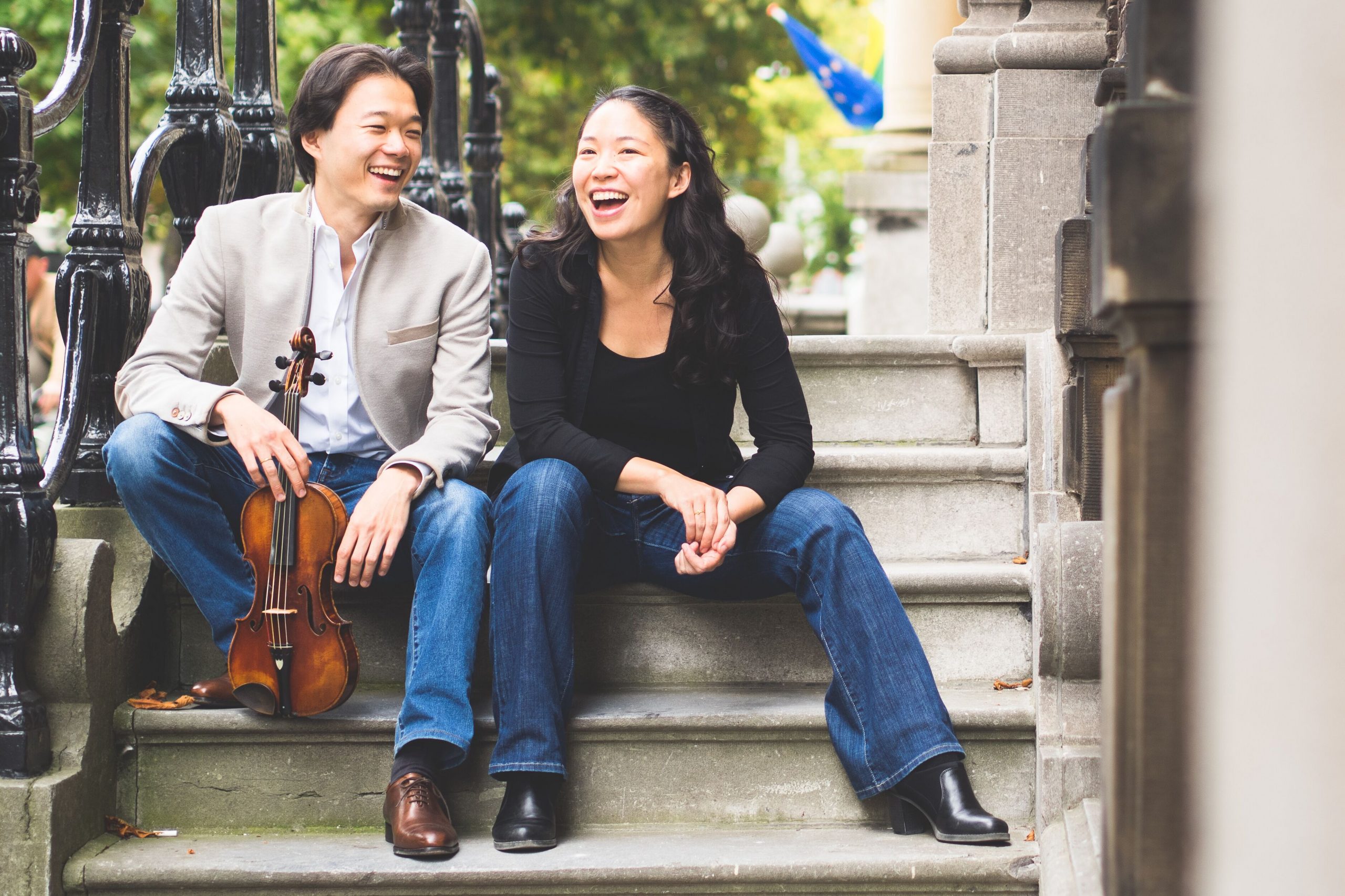 Zondagmiddag 10 december Shunske Sato (viool) en Shuann Chai (piano)